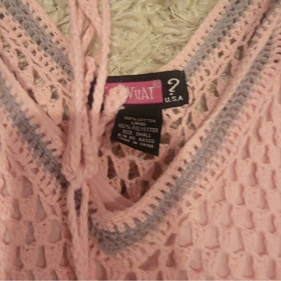 𝅺knitted sleevless dress size small - Picture 3 of 5